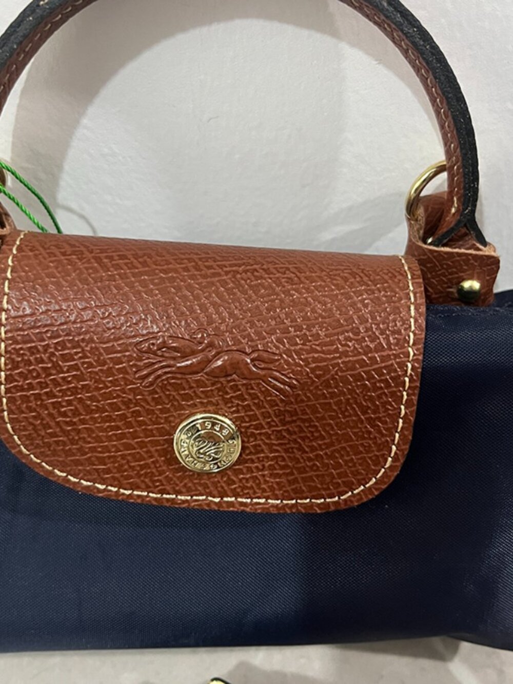 Longchamp Dark Blue Cosmetic Bag - Picture 2 of 6
